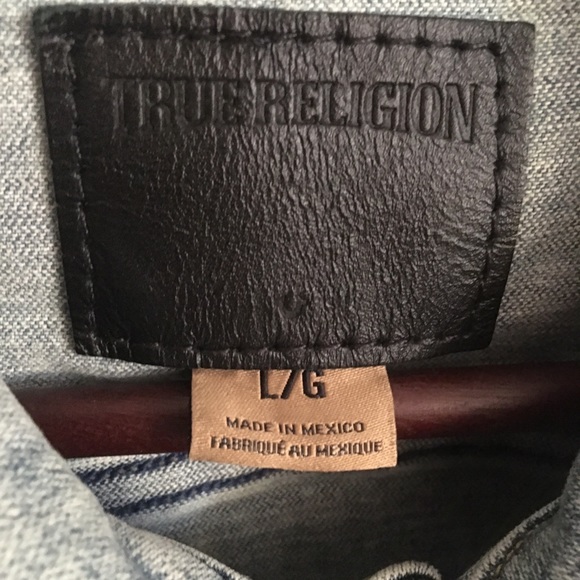 True Religion Jean Vest - EUC - Shelby Western - Picture 4 of 8